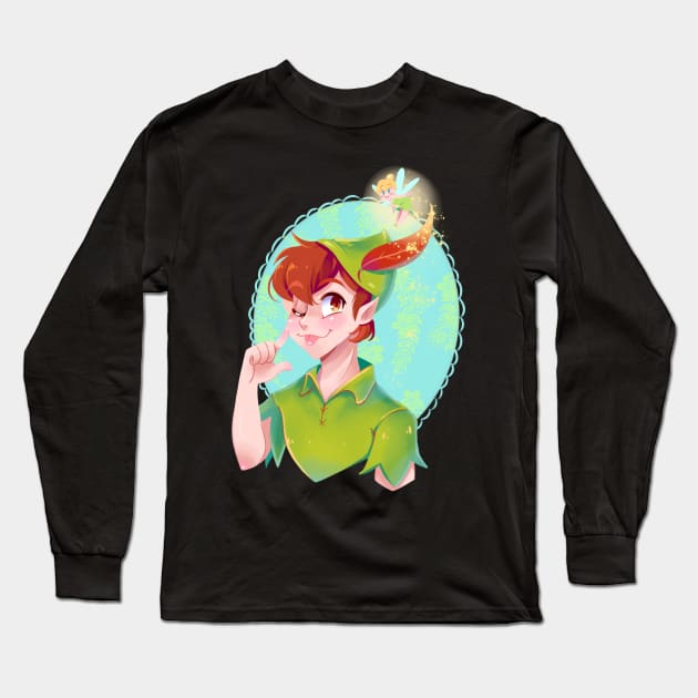 Never Grow Up Long Sleeve T-Shirt by princessmisery